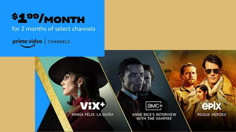 Prime Video Channels $3.98 for 2 Months!