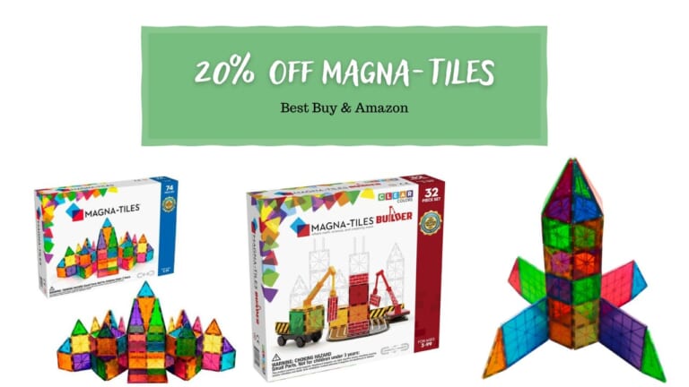 Magna-Tiles Up to 20% off at Amazon & Best Buy