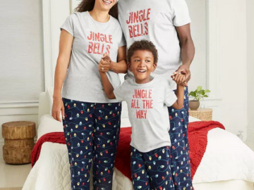 Pajamas for the Family just $5 at Target!