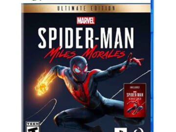 Walmart Black Friday! Marvel’s Spider-Man: Miles Morales Ultimate Edition, PlayStation 5 $35 Shipped Free (Reg. $60)