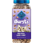 Blue Buffalo Bursts Chicken Liver & Beef Crunchy Cat Treats, 12 Oz as low as $2.55 After Coupon (Reg. $11) + Free Shipping + MORE