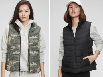 GAP Women’s ColdControl Puffer Vest for just $16.99! (Reg. $50)