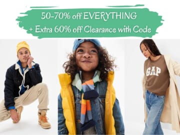 GAP Factory | 50%-70% off Everything