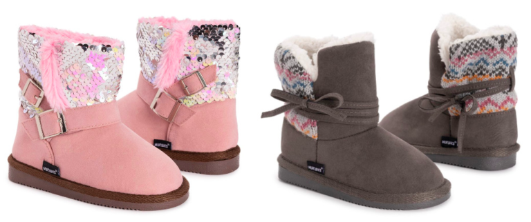 Girl’s Muk Luk Boots only $8.49 + shipping!