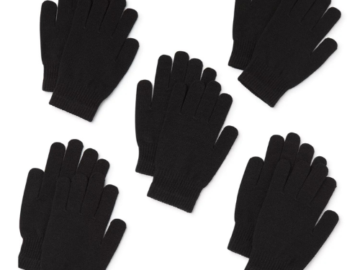 5-Pack Time and Tru Women’s Tech Touch Gloves $6.49 (Reg. $24.85) – $1.30/pair! 6 Colors Available!