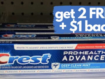 Money Maker Crest Toothpaste at Walgreens!