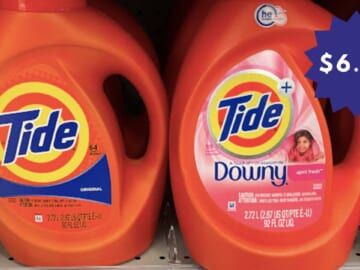 $6.66 Tide Liquid Laundry Detergent with Target Giftcard Deal (reg. $12.99)