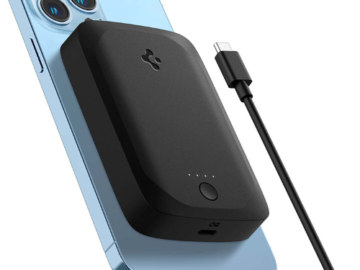 Amazon Cyber Monday! Spigen ArcHybrid Mag 5000mAh Magnetic Charging Power Bank $33.99 Shipped Free (Reg. $79.99) – Prime Exclusive Deal!