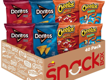 Walmart Cyber Monday: Doritos & Cheetos Mix Variety Pack, 40 Count – $16.48 (Reg. $21.86)