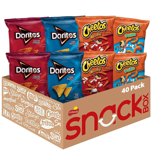 Walmart Cyber Monday: Doritos & Cheetos Mix Variety Pack, 40 Count – $16.48 (Reg. $21.86)