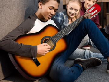 Amazon Cyber Deal! 38-inch Acoustic Guitar $63.99 Shipped Free (Reg. $99.99) – Perfect for All Ages!