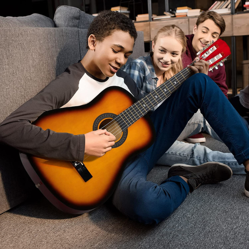 Amazon Cyber Deal! 38-inch Acoustic Guitar $63.99 Shipped Free (Reg. $99.99) – Perfect for All Ages!