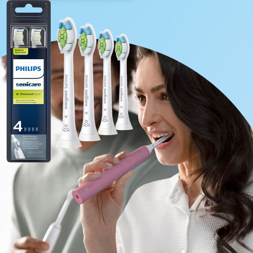 4-Count Philips Sonicare Diamond Clean Toothbrush Heads as low as $21.24 Shipped Free (Reg $48.96) – $5.31 Each! FAB Ratings!