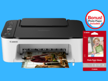 Walmart Cyber Deal! Canon PIXMA Wireless AIO Printer $44 Shipped Free (Reg. $90) – Includes 50-Sheet Glossy Photo Paper!