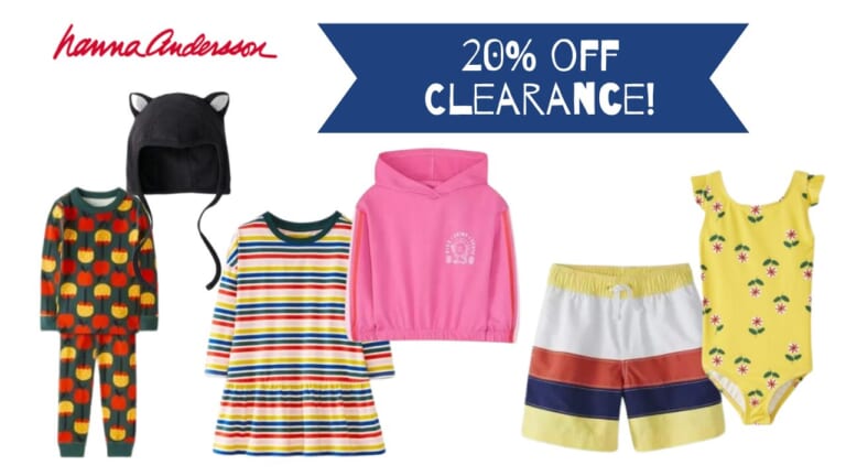 Hanna Andersson | 20% off Clearance + Free Shipping