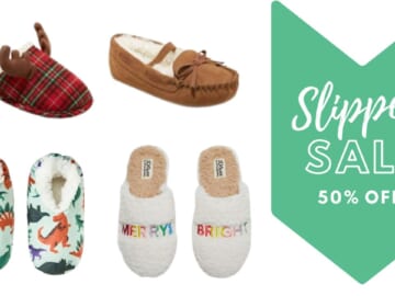 50% off Shoes & Slippers For The Family at Target