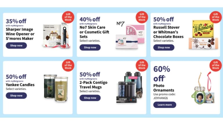 Save Up to 50% on Contigo, Yankee Candle, & More Great Gifts at Walgreens