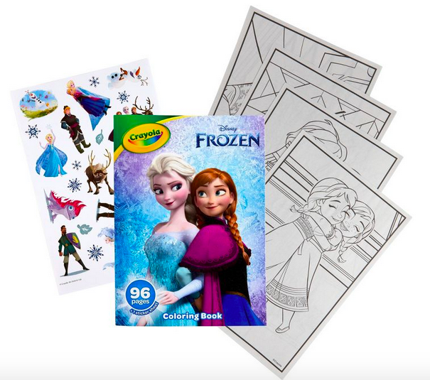 Crayola Coloring Books with Stickers only $0.92!