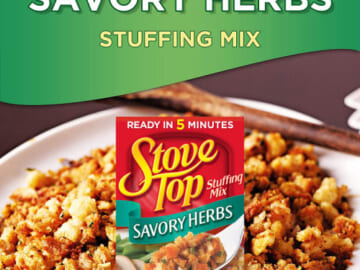 TWO 6-oz Boxes Stove Top Stuffing $0.99 EACH (Reg. $2) + Get 2 for the price of 1