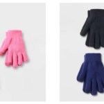 Cat & Jack Kid’s 3-Pack Gloves only $3 at Target!