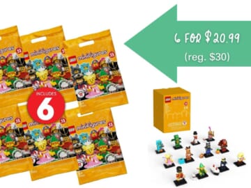 Target | 6 LEGO Minifigures $20.99 (reg. $30)