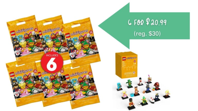 Target | 6 LEGO Minifigures $20.99 (reg. $30)