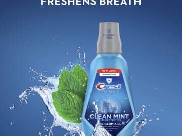 4-Pack Crest Pro-Health Multi-Protection Mouthwash as low as $12.32 After Coupon (Reg. $25) + Free Shipping – $3.08/16.9 Fl Oz Bottle