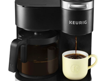 Keurig K-Duo 12-Cup Coffee Maker and Single Serve K-Cup Brewer only $99.99 shipped (Reg. $190!)