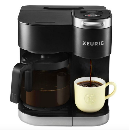 Keurig K-Duo 12-Cup Coffee Maker and Single Serve K-Cup Brewer only $99.99 shipped (Reg. $190!)