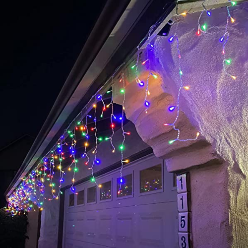 360 LED Color Changing Christmas Icicle Lights, 29.5 ft $13.50 After Coupon (Reg. $32) + Free Shipping – FAB Ratings!