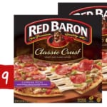 $3.49 Red Baron Frozen Pizzas