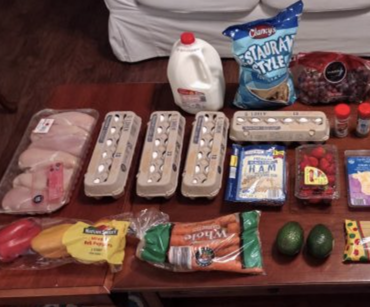 Brigette’s $116 Grocery Shopping Trip and Weekly Menu Plan for 6