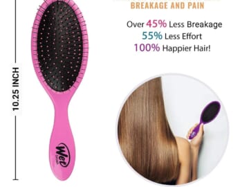 2 Pack Wet Brush Original Detangler Hair Brush $9.49 (Reg. $25) – $4.75 each!