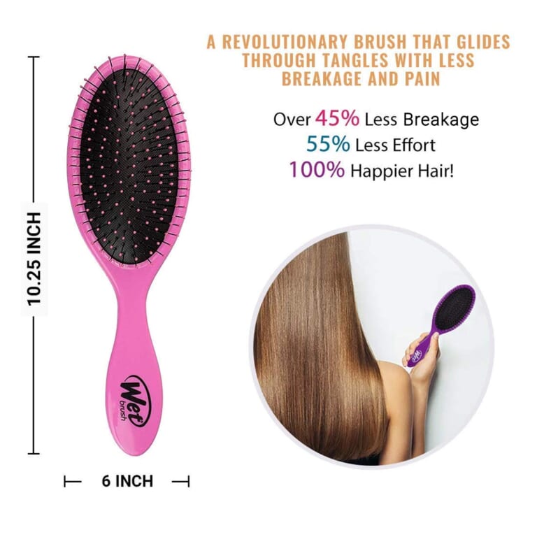 2 Pack Wet Brush Original Detangler Hair Brush $9.49 (Reg. $25) – $4.75 each!