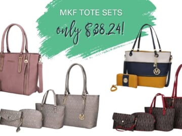 MKF 4-Piece Tote Sets For Only $38.24 (reg. $299)