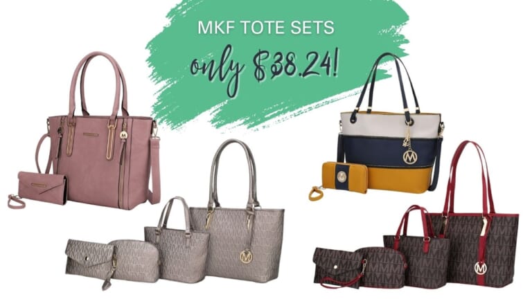 MKF 4-Piece Tote Sets For Only $38.24 (reg. $299)