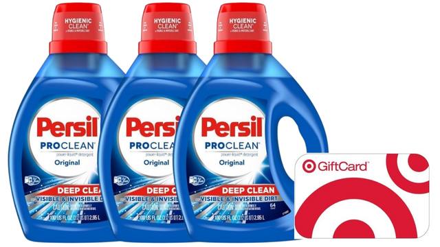 Get (3) Persil for $35 + FREE $10 Target Gift Card