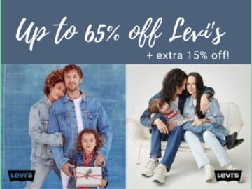 Levi’s | Up to 65% Off For Adults & Kids