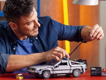 LEGO Icons Back to The Future Time Machine 1872-Piece Building Set $169.99 Shipped Free (Reg. $200) – FAB Ratings!