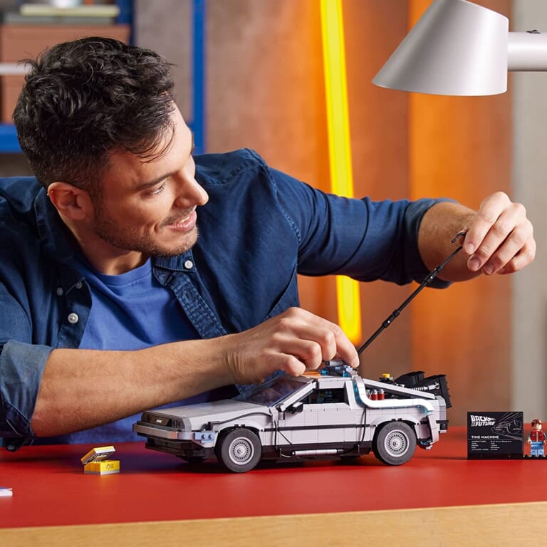 LEGO Icons Back to The Future Time Machine 1872-Piece Building Set $169.99 Shipped Free (Reg. $200) – FAB Ratings!