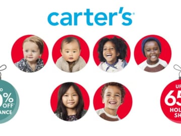 Carter’s | 80% off Clearance + 65% off Holiday