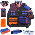 Kids Tactical Vest Kit for Nerf Guns N-Strike Elite Series $13.99 After Coupon (Reg. $33.99) – 18K+ FAB Ratings!