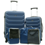 Wrangler 4-Piece Hardside Spinner Luggage Set only $73 shipped!