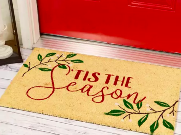 Christmas Doormats only $6.50 shipped!