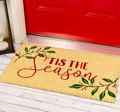 Christmas Doormats only $6.50 shipped!