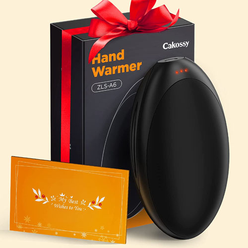 5200mAh Portable Electric Hand Warmer $15.11 After Code + Coupon (Reg. $22.49) – Great Gift, Comes with a Greeting Card! for Winter Outdoor Sports