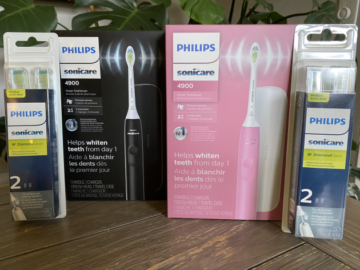 Philips Sonicare 4900 Series Electric Toothbrush 2-Pack Bundle for just $134.95 shipped! ($84.95 after rebate!)