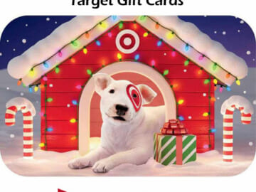 Save 10% off Target Gift Cards on December 3-4, 2022 (up to $500)