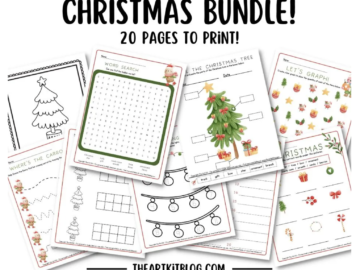 Free Printable 20-Page Christmas Bundle