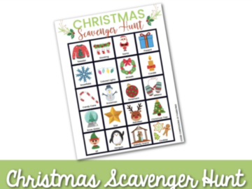 Free Printable Christmas Scavenger Hunt